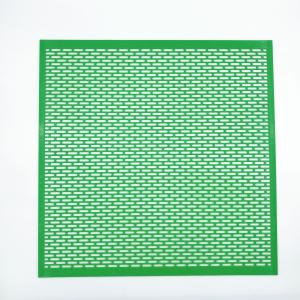 China Bee Queen Excluder Beehive Green Elliptical Hole Plastic Excluder wholesale