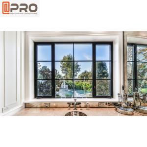 China Indoor Modern Aluminum Casement Windows Non Thermal Break wholesale