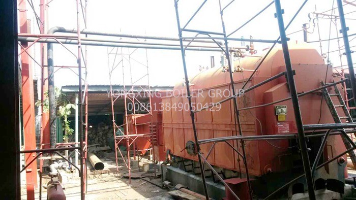 Biomass Hot Water Boiler Fast Heating And Low Fuel Consumption
