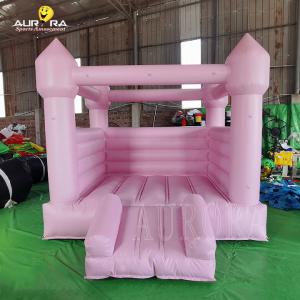 China Jumping Bouncy House Kids Pink Inflatable Bounce House 10x10 For Wedding Party Rental wholesale