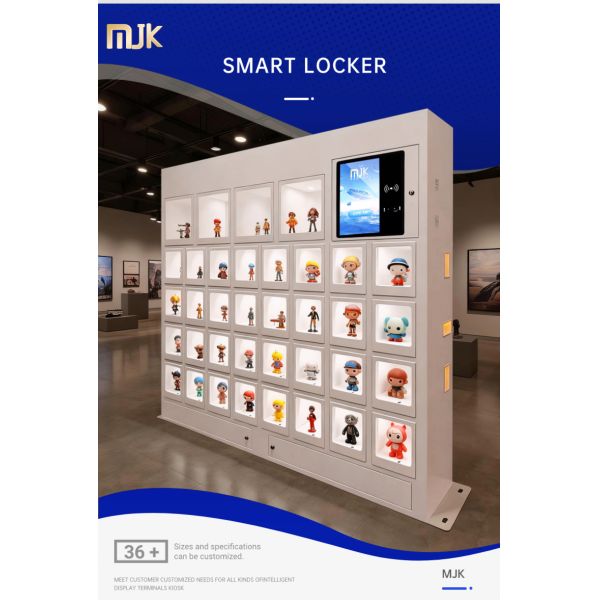 MJK Smart Management Electronic Combination Waterproof Durable Storage Locker Assembled Structure Filing Cabinet Smart Parcel