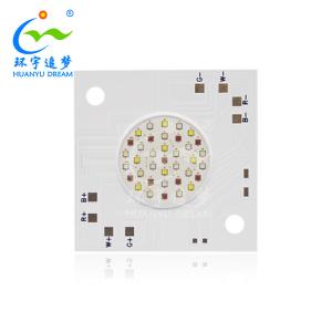 China Dimmable 4 In 1 RGBW COB LED Chip 100W 200W 40*40mm Size wholesale