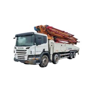 China SCANIA 8x4 Second Hand 38m 52m 56m 62m 70m Concrete Boom Pump Boom Concrete Pump Truck Mounted Concrete Boom Pump wholesale