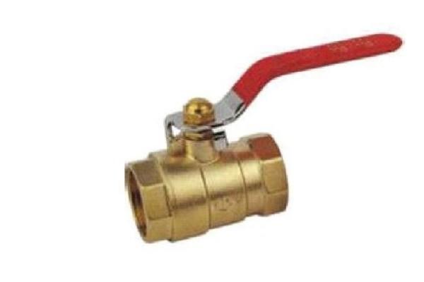 Plastic Plumbing Valves Brass Ball Valve Normal Temperature Double Inner Wire