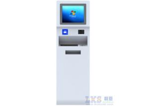 China Interactive Information Kiosk Employees Self  Printing Service Terminal on sale