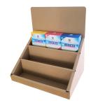 Coated Paper PDQ Display Boxes For Supermarket Stores FSC certificate