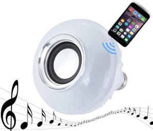 China Home Bluetooth Light Bulb Speaker , Wireless Speaker Light Bulb Low Consumption wholesale