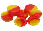 5ml Mixed Color Food Grade Silicone Containers , Anti Dust Silicone Dab