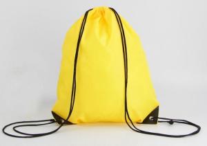 China Customizable Polyester Drawstring Bags Environmentally Friendly 30x40cm wholesale