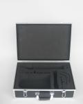 Aluminum Stander Tool Box 18*13*6 inch, Tool Transport Case With Shoulder Strap