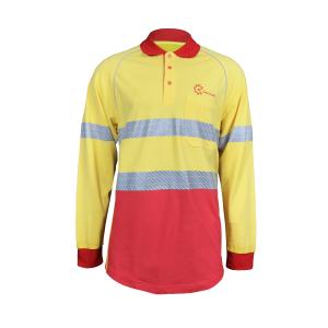 China Longsleeve Summer Safety Cotton Breathable Unisex Construction Workwear Industrial wholesale