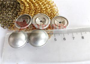 China Fast Type 22mm Stainless Steel Insulation Dome Caps For Locked Lacing Anchors wholesale