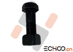 China High Hard Grade Track Shoe Bolts And Nuts With 40Cr 19X1.5X60mm Black wholesale