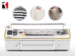 China 72 Inch 3G Computerized Flat Knitting Machine 1.6KW Three System wholesale