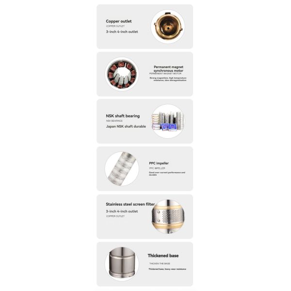 Eco Friendly Submersible Solar Deep Well Pump For Agricultural Irrigation