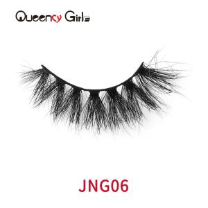 China OEM Flexible Band Natural Mink Lashes , 3D 17mm Mink Lashes wholesale