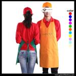 China factory popular fashinal advertising polyester apron for cleaning best