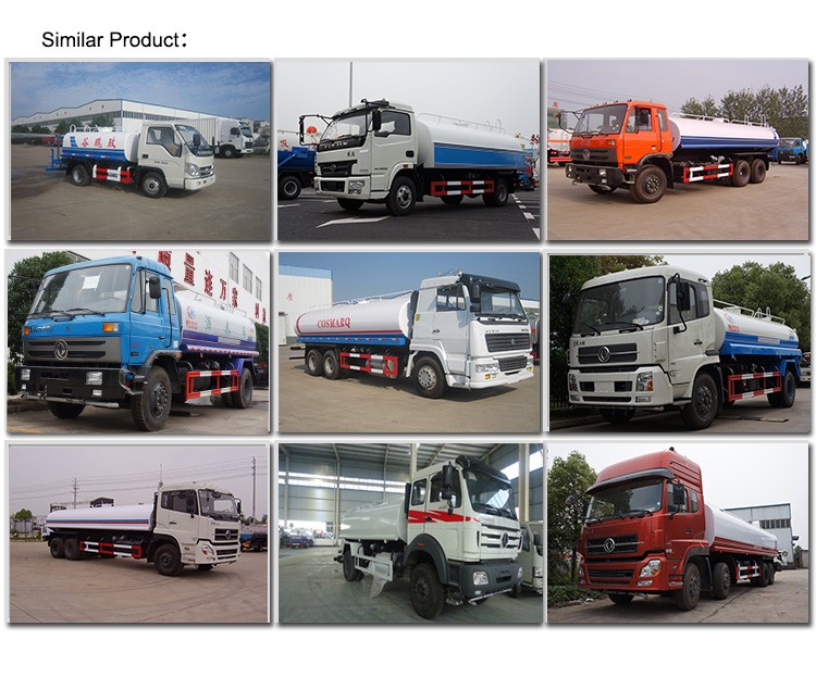 North-benz Beiben 6x4 LHD Right Hand Drive 15M3 Road Street Water Sprinkler Spraying Vehicle Water Truck
