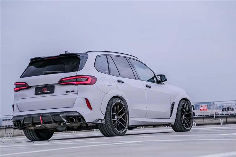 Auto Parts Carbon Fiber Body Kit for BMW X5M X5M Carbon Fiber Hood X5M Front Shovel Diffuser Spoiler X5M Wide Body Kit