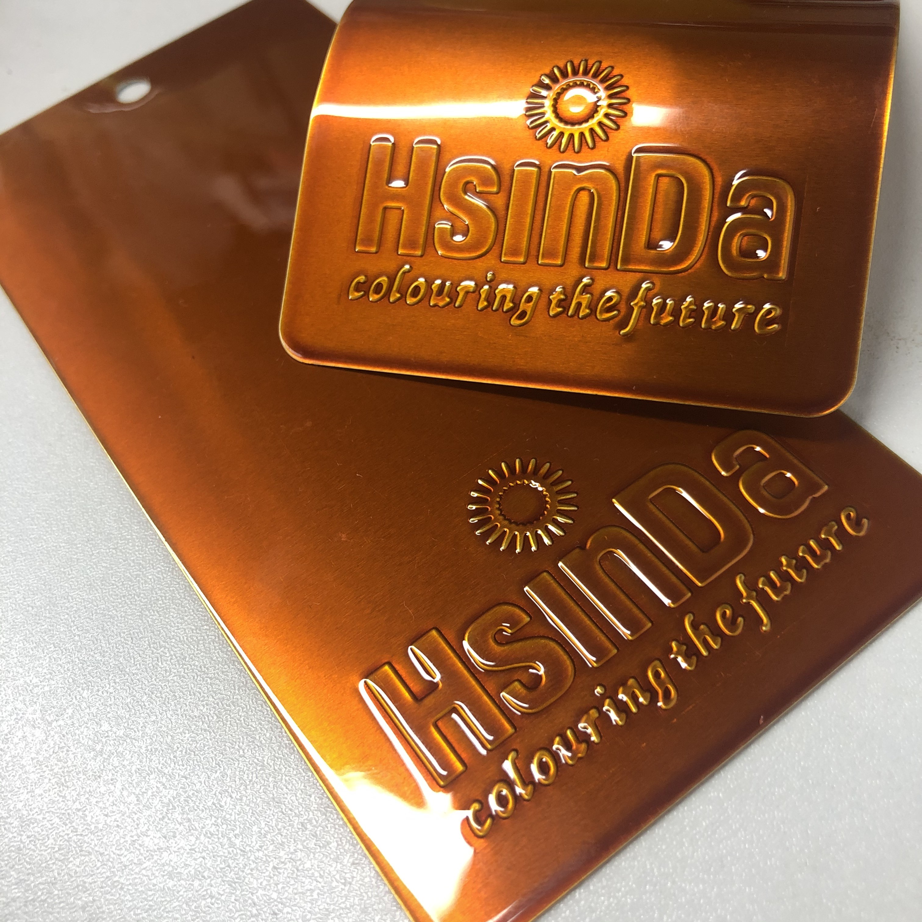 High Gloss Copper Bronze Electrostatic Powder Coating Paint Spray for Railing Frame