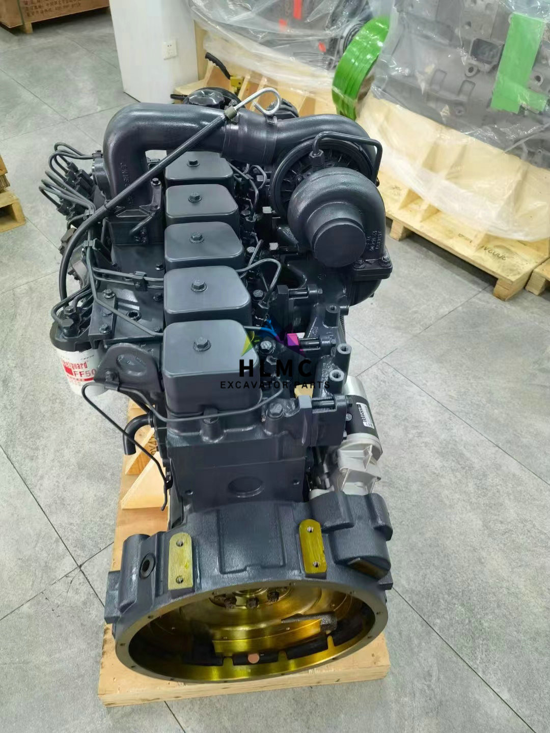 6D102 6D102-2 Excavator Engine Parts SAA6D102E-2 Complete Engine Diesel PC220-7 PC200-7 PC270-7