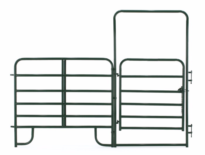 1.8mx2.1m oval cattle yard fencing