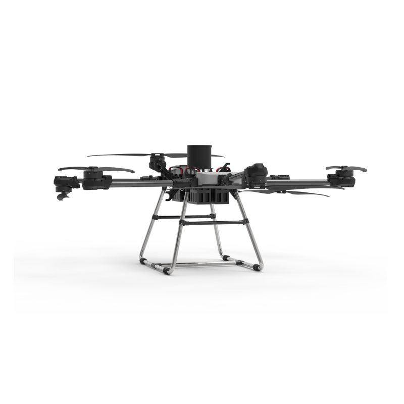 Equipped with quick-disassembly four battery compartments / front and rear folding six-rotor design / new fuselage structure / modular design /
