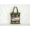 Buy cheap Camouflage 8oz Letter Printing Canvas Tote Bags from wholesalers