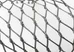 Flexible Stainless Steel Wire Mesh Rope Woven 1.2mm 1.6mm Diameter