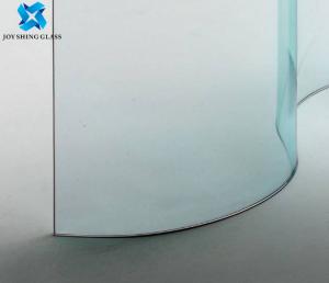 China Building / Furniture Curved Tempered Glass Sheets 2mm-19mm Hot Bent Glass wholesale