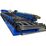 Metal Roofing Steel Sheet Roll Forming Machine 75mm For Saudi Arabia