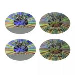 Full Color Custom Paper Stickers Waterproof Vinyl Stickers Permanent Adhesive