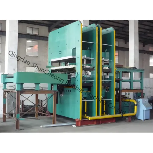 High-Efficiency Electric Heating Two-Way Sliding Mold Rubber Vulcanizing Press Machine