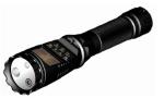 Water Resistant Tactical Police Flashlight Camera Recorder 10 Hours LED Work