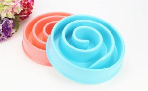China Chock Preventing Pet Feeder Bowl Puppy 190g Dog Feeding Bowl wholesale