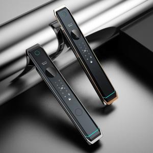 China Intelligent Home Automatic Fingerprint Door locking system Black wholesale