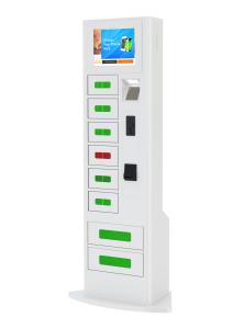 China Coin Note Card Access Mobile Phone Charging Station with Touch Screen For Shopping Mall wholesale