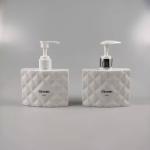 Screen Printing 200ML Luxury Plastic Bottle Empty for Hair Shampoo Conditioner