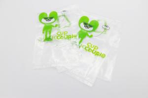 China Drink Bubble Milk Tea Plastic Carry Bag 20 Micron Side Gusset For Carrier Single Cup wholesale