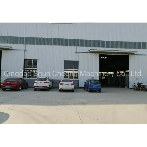 50 Ton Pressure Rubber Floor Tile Making Machine with 4 Working Layers and Manual Push-Out Device