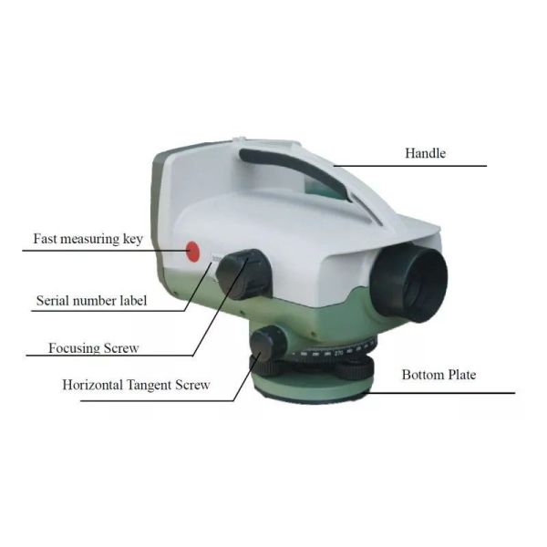 Multifunctional Portable Laser Auto Level Machine 35*18*35cm EL302A