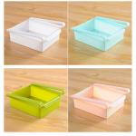 Slide Kitchen Fridge Freezer Refrigerator Space Saver Organizer Storage Box Rack