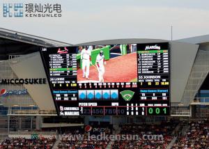China SMD 3535 1R1G1B Stadium LED Display / P10 Outdoor LED Screen High Resolution wholesale
