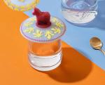 Customized Silicone Cup Cover Customized Cartoon Cup Cover Soft Rubber 3D Doll