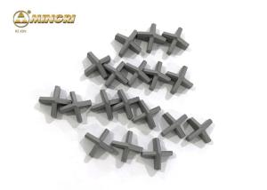 China Hammer Tungsten Carbide Bit Two Heads MR600 Grade With 94 HRA Hardness wholesale