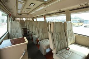China Fabric Covering Coaster Bus Seats Aluminum Base Frame Headrest Cover wholesale