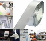 18 Micron Fireproof Aluminum Foil Tape Rubber Resin Adhesive