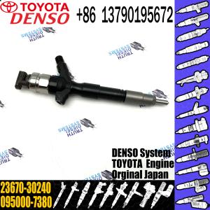 China 095000-7380 TOYOTA Fuel Injector Common Rail Injector For Toyota HIACE HILUX 2.5D wholesale