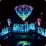 IP68 pixel led light source point light for media facade use for outdoor