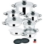 Combination Cookware Set Stainless Steel Kitchen Soup Cooking Pot Non Stick